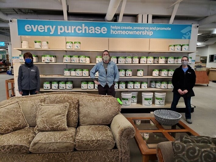 Left to Right: Robin Henrichsen, Jan Hagerman, and Jill Carmody.