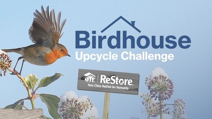 Birdhouse Upcycle Challenge at ReStore.