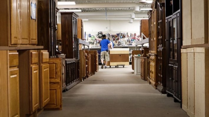 Cabinets at ReStore.