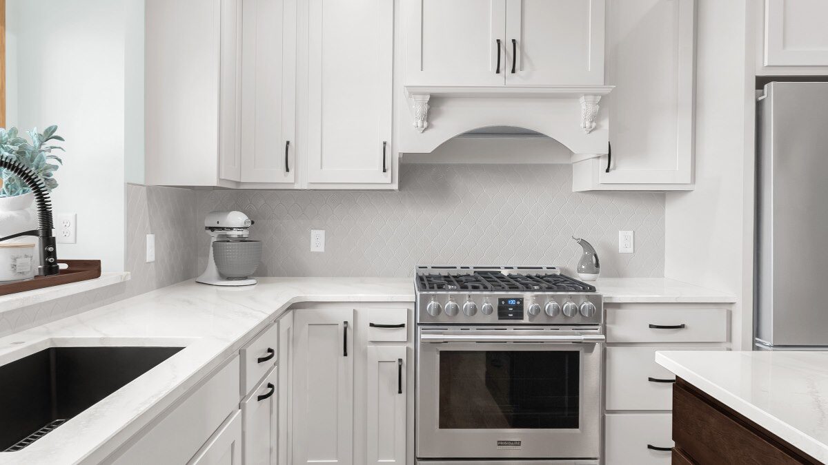 Kitchen remodeled by SpaceTurtle Construction.