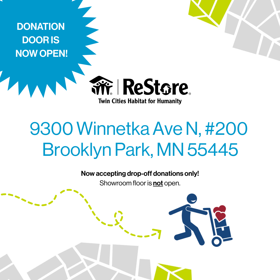 BP ReStore donation doors open