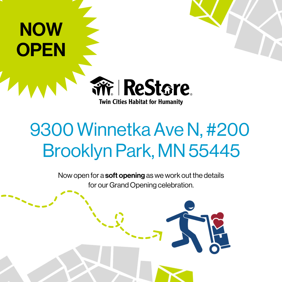 BP ReStore now open soft opening graphic