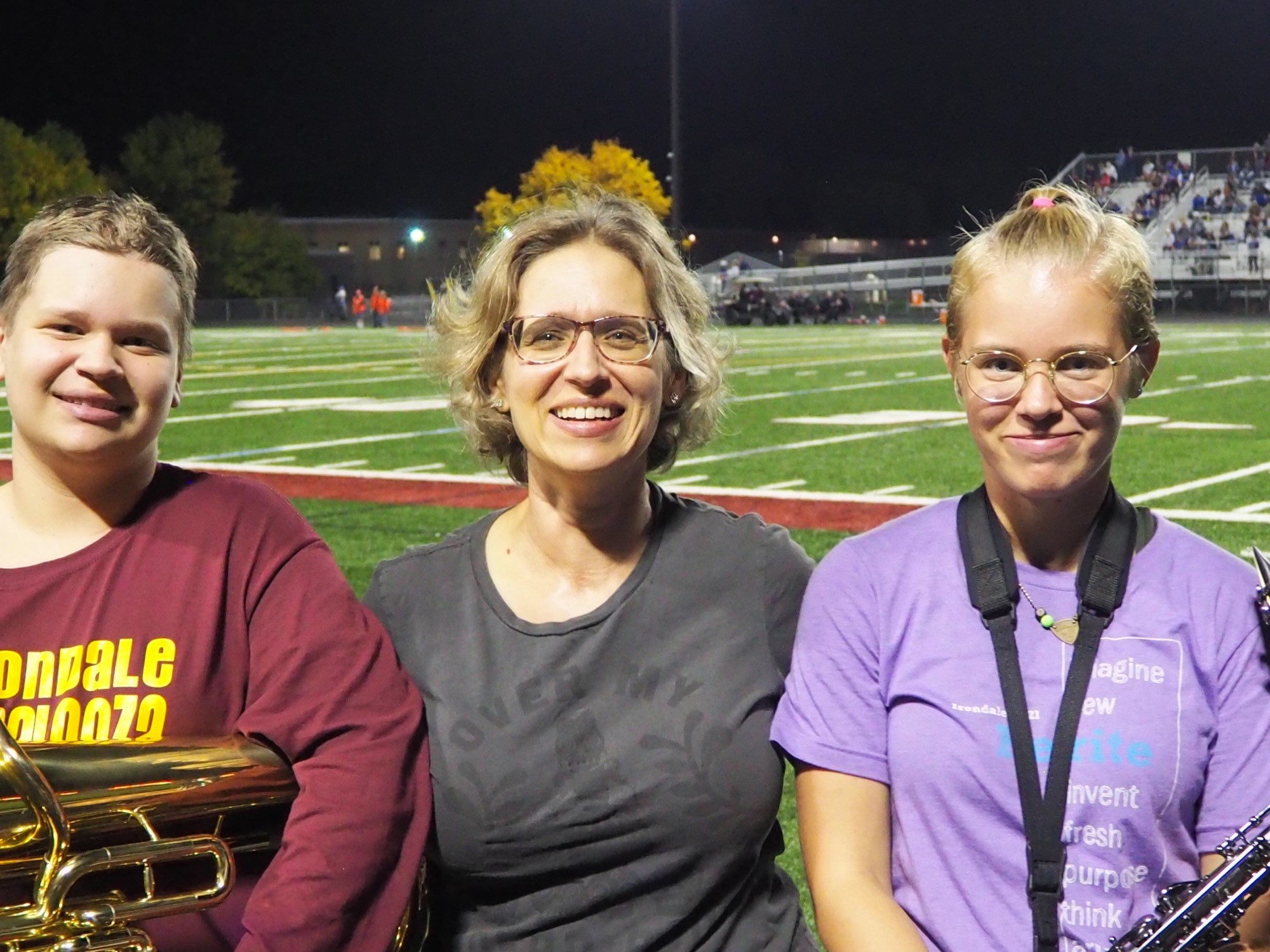 Diane with her kids.