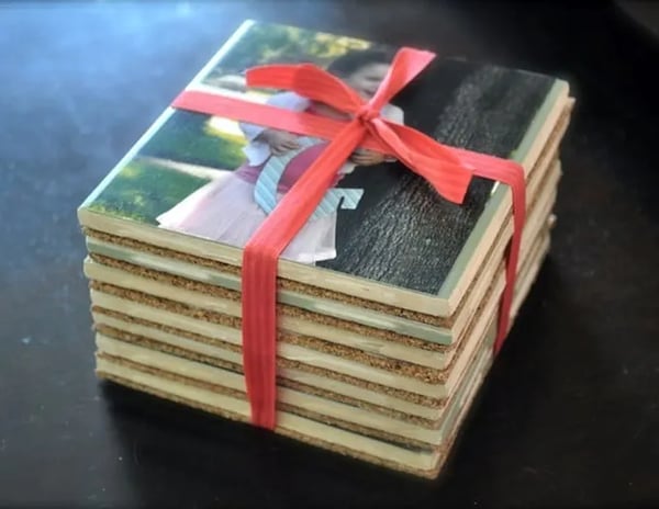 Handmade coasters.