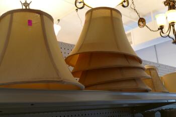 Lamp shades.