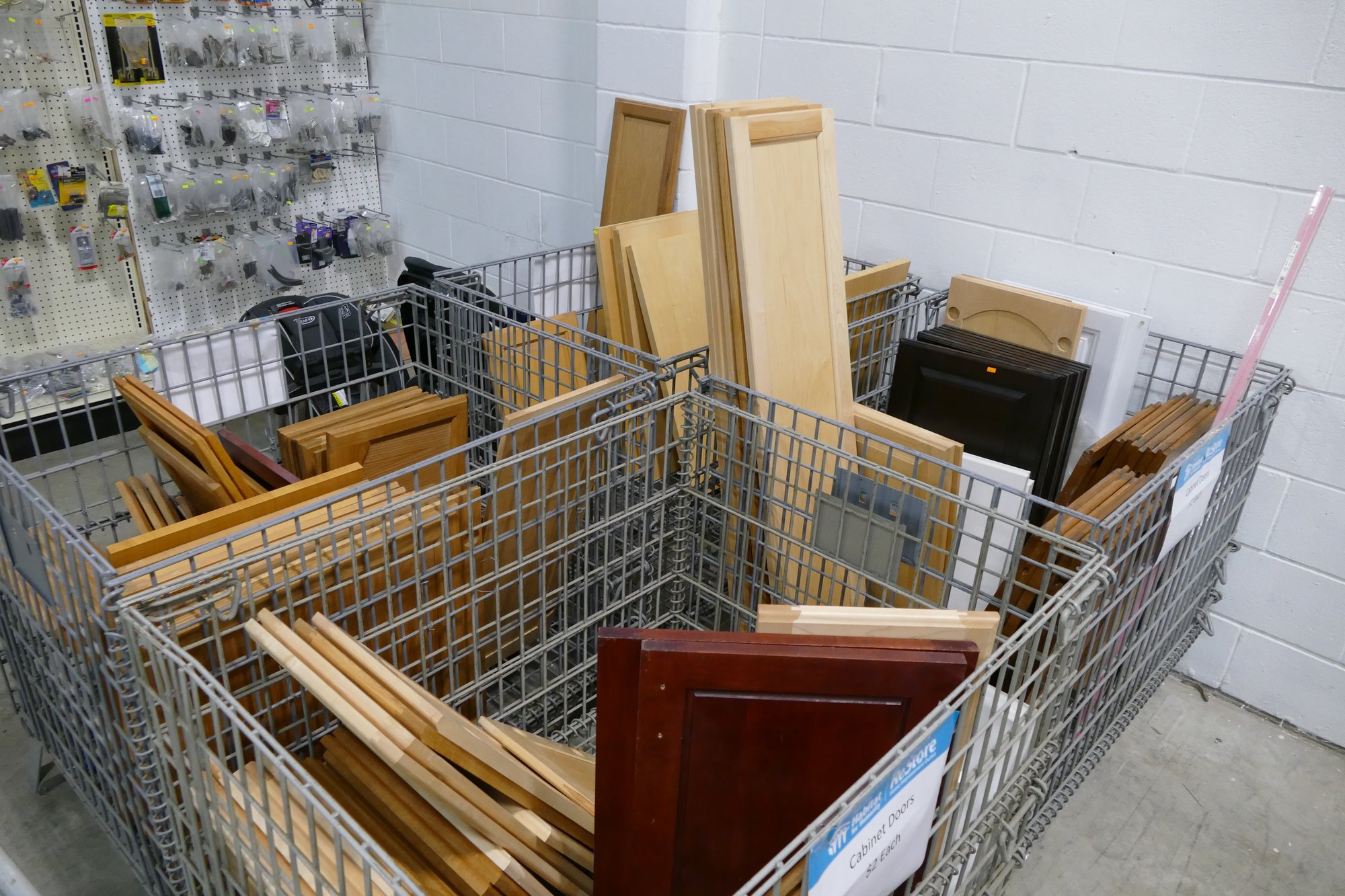 Cabinet doors at ReStore.