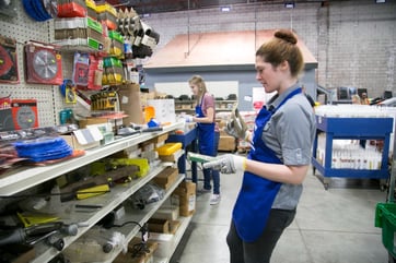 ReStore volunteer Laura