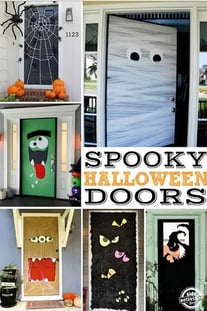 Spooky Halloween Doors