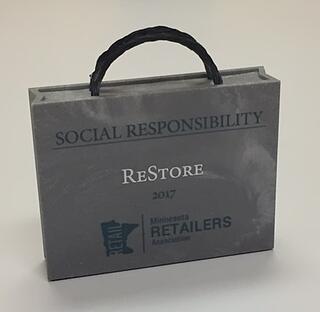 The 2017 Social Responsibility Award from the Minnesota Retailers Association.