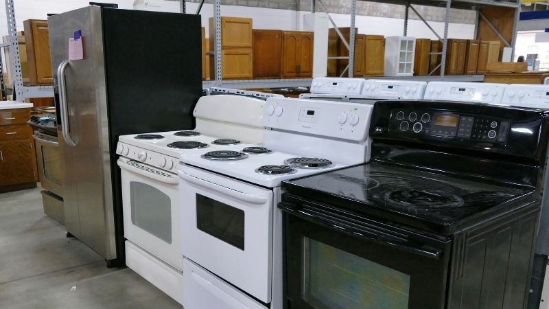 used gas ranges for sale near me