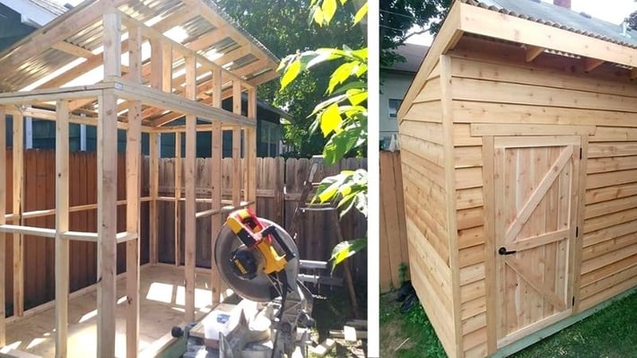 One of Joey's shed projects.