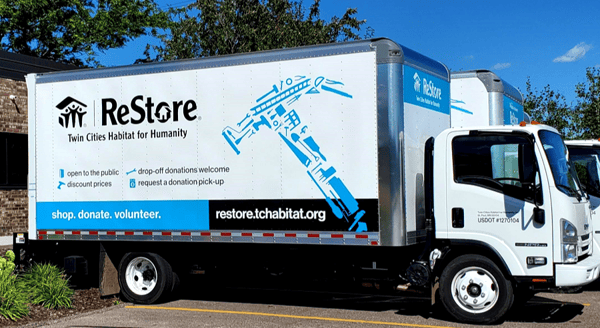 ReStore donation truck.