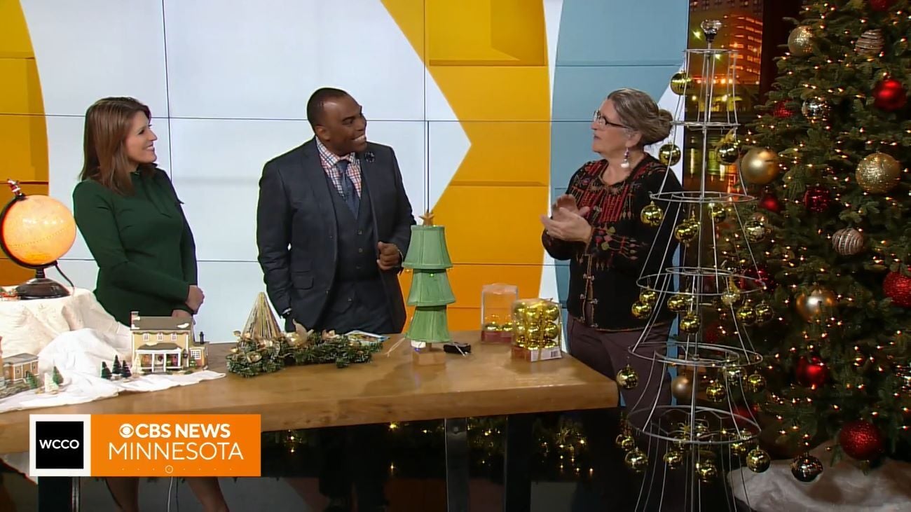 Jan at the WCCO studio.