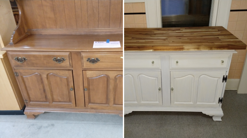 Before-and-after buffet.
