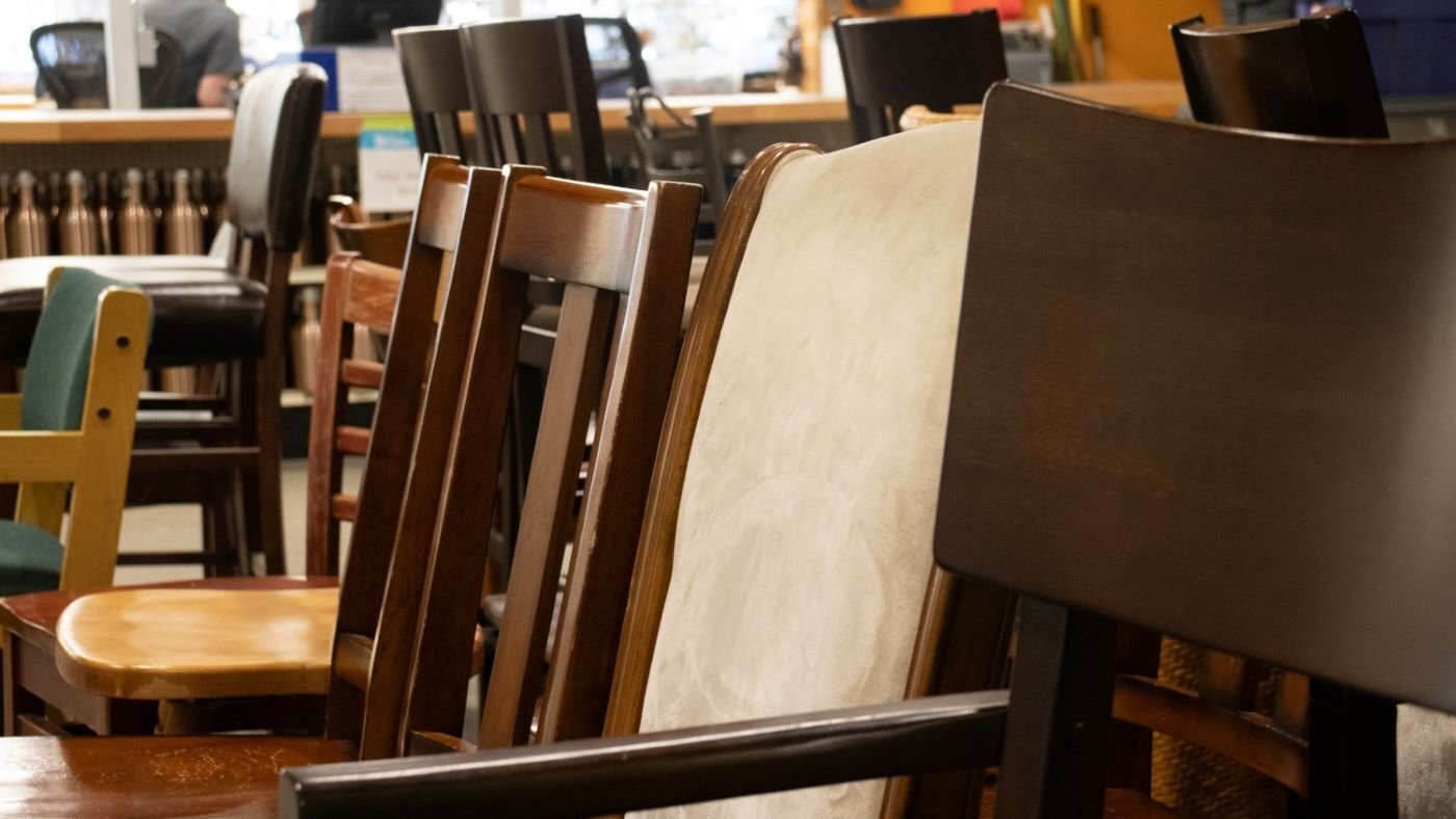 Chairs at ReStore.