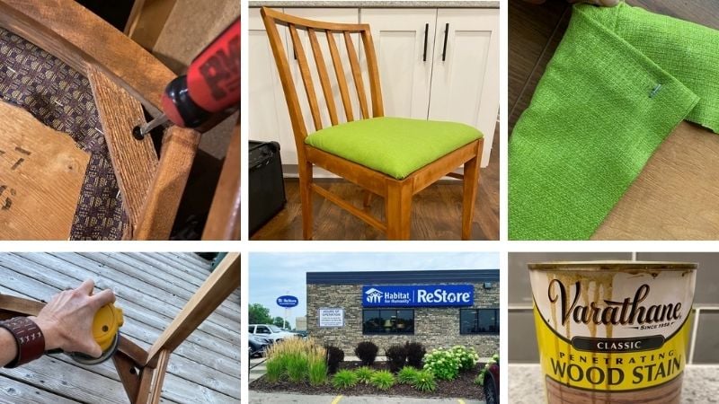 Have a seat! Refresh an old chair with these simple steps