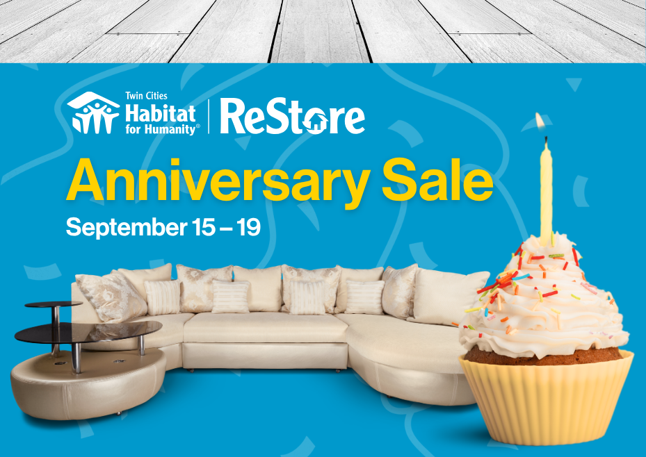 ReStore Anniversary Sale 2026 web graphic