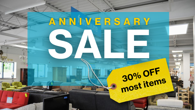 Happy ReStore Anniversary! Let's have a SALE!