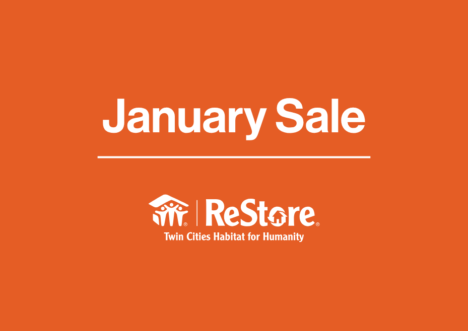 ReStore January Sale web graphic