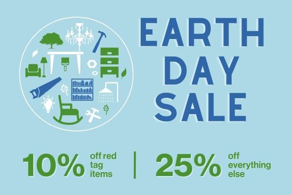 Earth Day Sale.