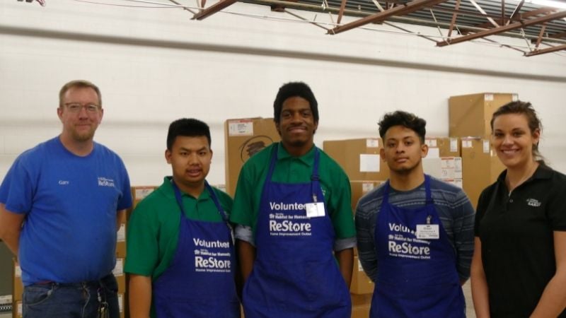 Metro Deaf School Students are making a huge impact at Minneapolis ReStore