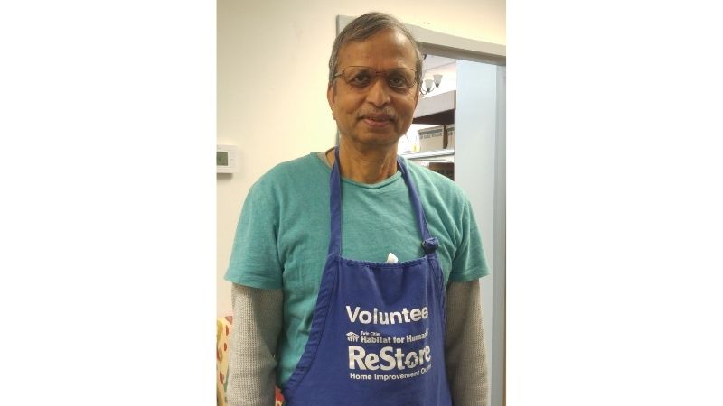 Bihari Helps Support Affordable Housing Through Volunteer Work at ReStore