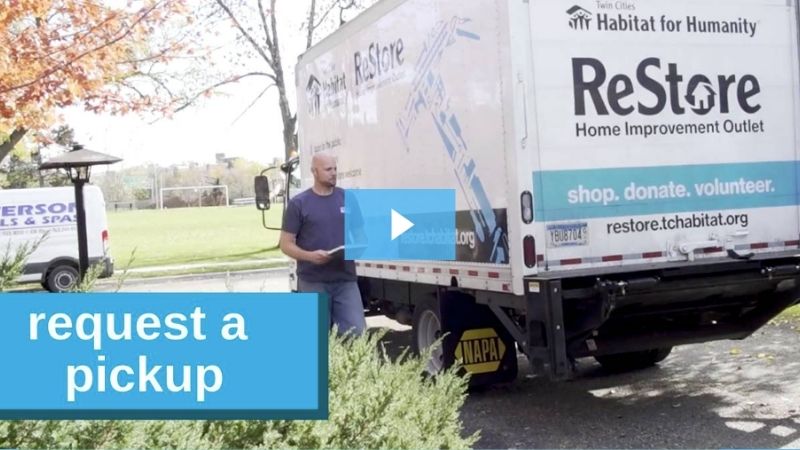 How to Request a Pickup from Twin Cities Habitat for Humanity ReStore