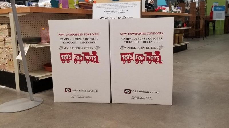 Toys for Tots at ReStore
